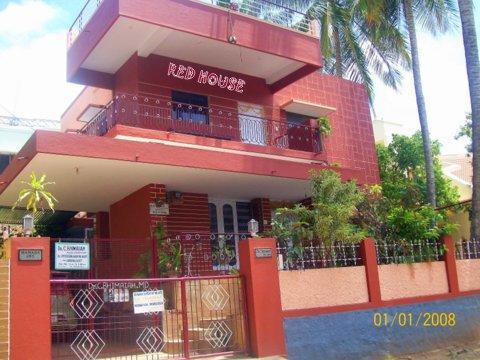 Ferienwohnung Red House Yoga Center Mysore Exterior foto